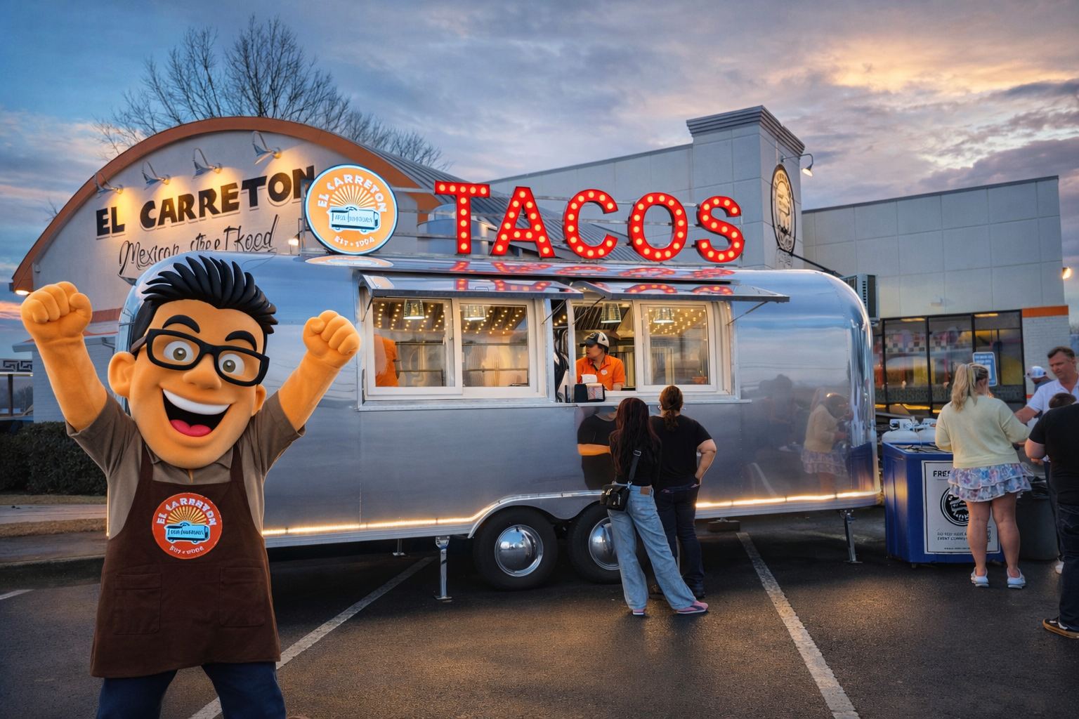 El Carretón food truck catering event